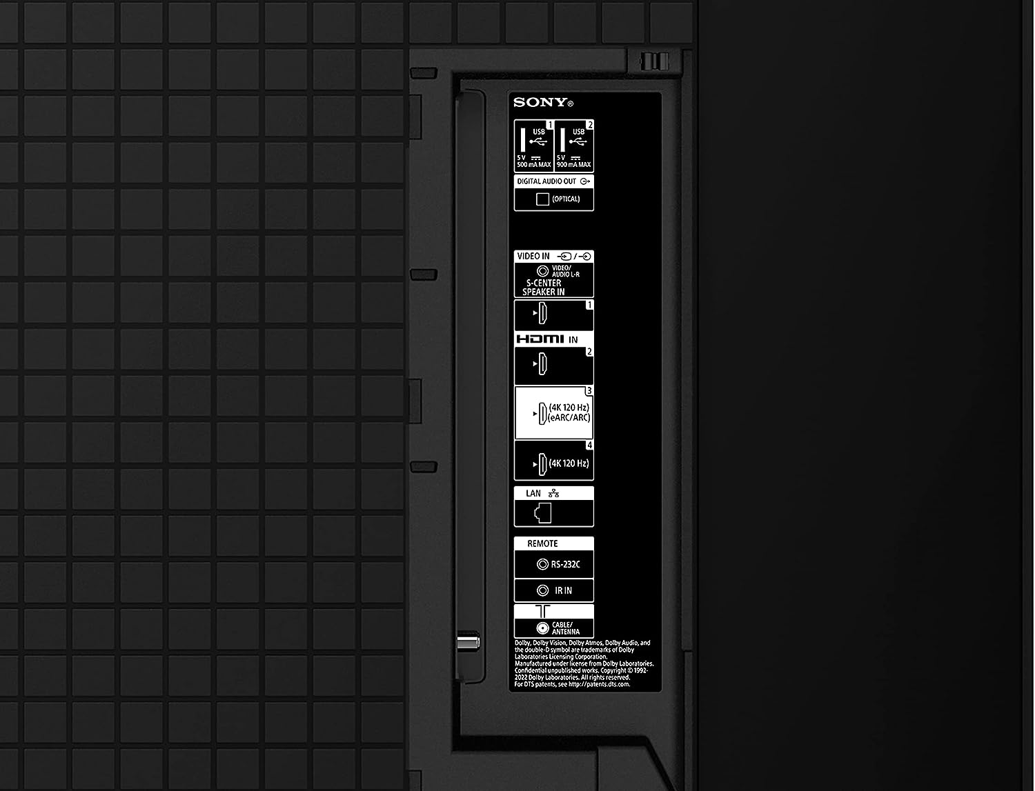 Sony 65 inch A80L BRAVIA XR OLED 4K Ultra HD HDR Smart Google TV with Dolby Vision/Atmos and Exclusive Features for Playstation 5 (XR65A80L) (Refurbished)