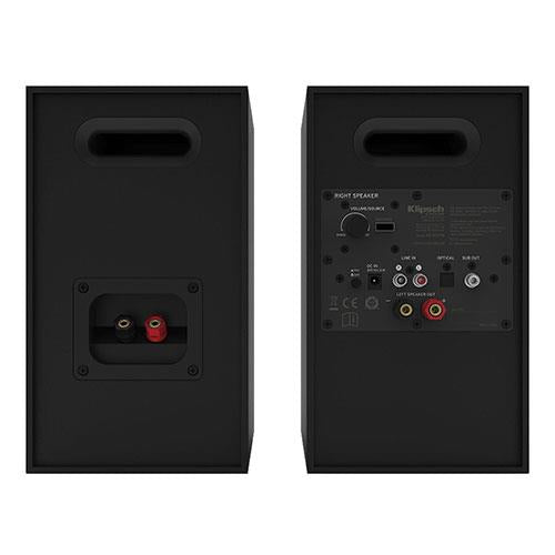 Klipsch KD-400 Powered Bookshelf Speakers (Certified Refurbished)