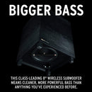 Klipsch Cinema 400 Sound Bar + 8Inch Wireless Subwoofer with HDMI ARC (Certified Refurbished)