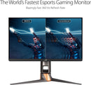 ASUS ROG Swift PG259QN eSports NVIDIA® G-SYNC® Gaming Monitor – 24.5 inch FHD (1920 x 1080), 360 Hz, Fast IPS, 1 ms (GTG), HDR, NVIDIA ULMB (Certified Refurbished)