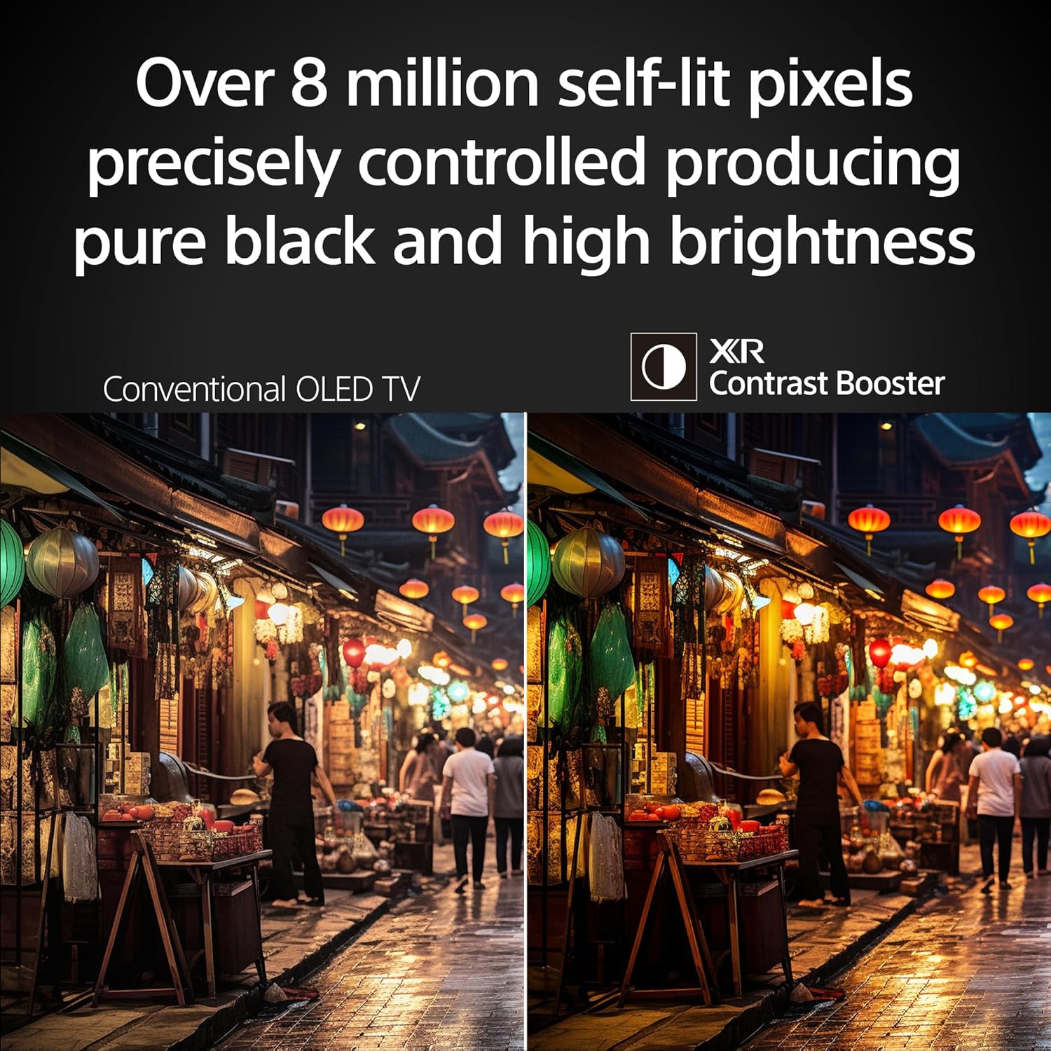 Sony 65" OLED 4K Ultra HD TV BRAVIA 8 Smart Google TV with Dolby Vision HDR and Exclusive Features for PlayStation 5 (K-65XR80) (Certified Refurbished)