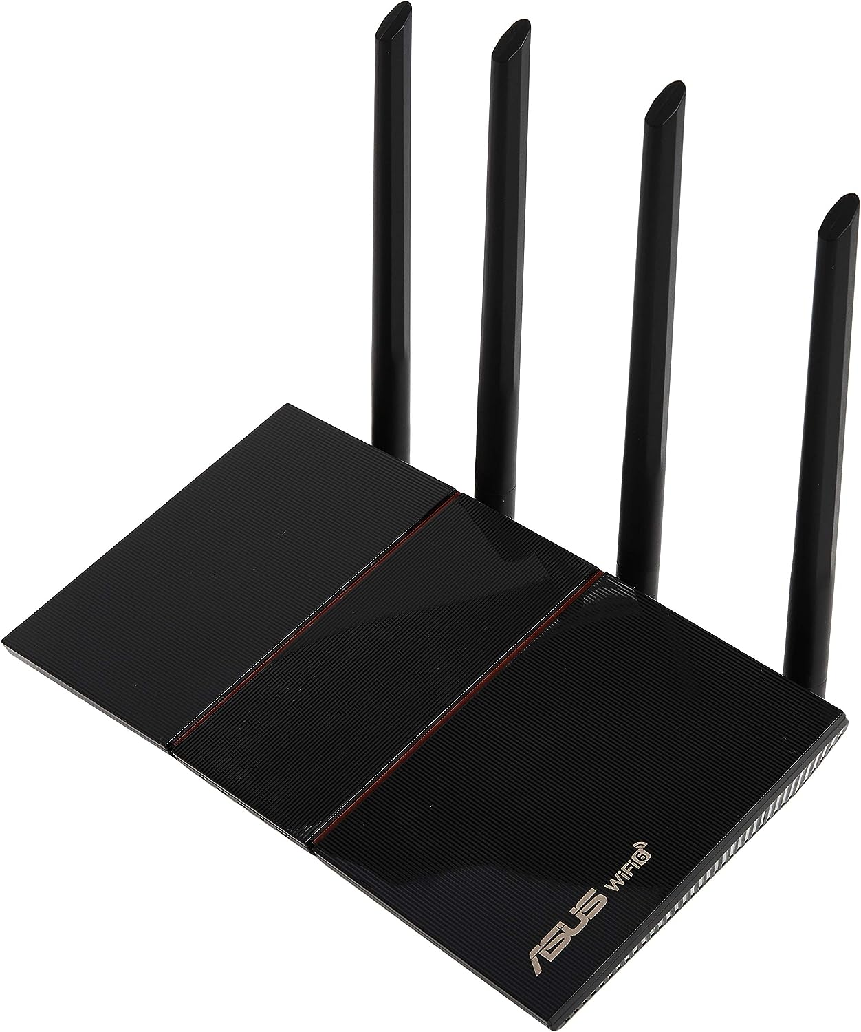 ASUS RT-AX55 (AX1800) Dual Band WiFi 6 Extendable Router, Subscription-Free Network Security, Instant Guard, Parental Controls, Built-in VPN, AiMesh Compatible, Gaming & Streaming, Smart Home (Certified Refurbished)