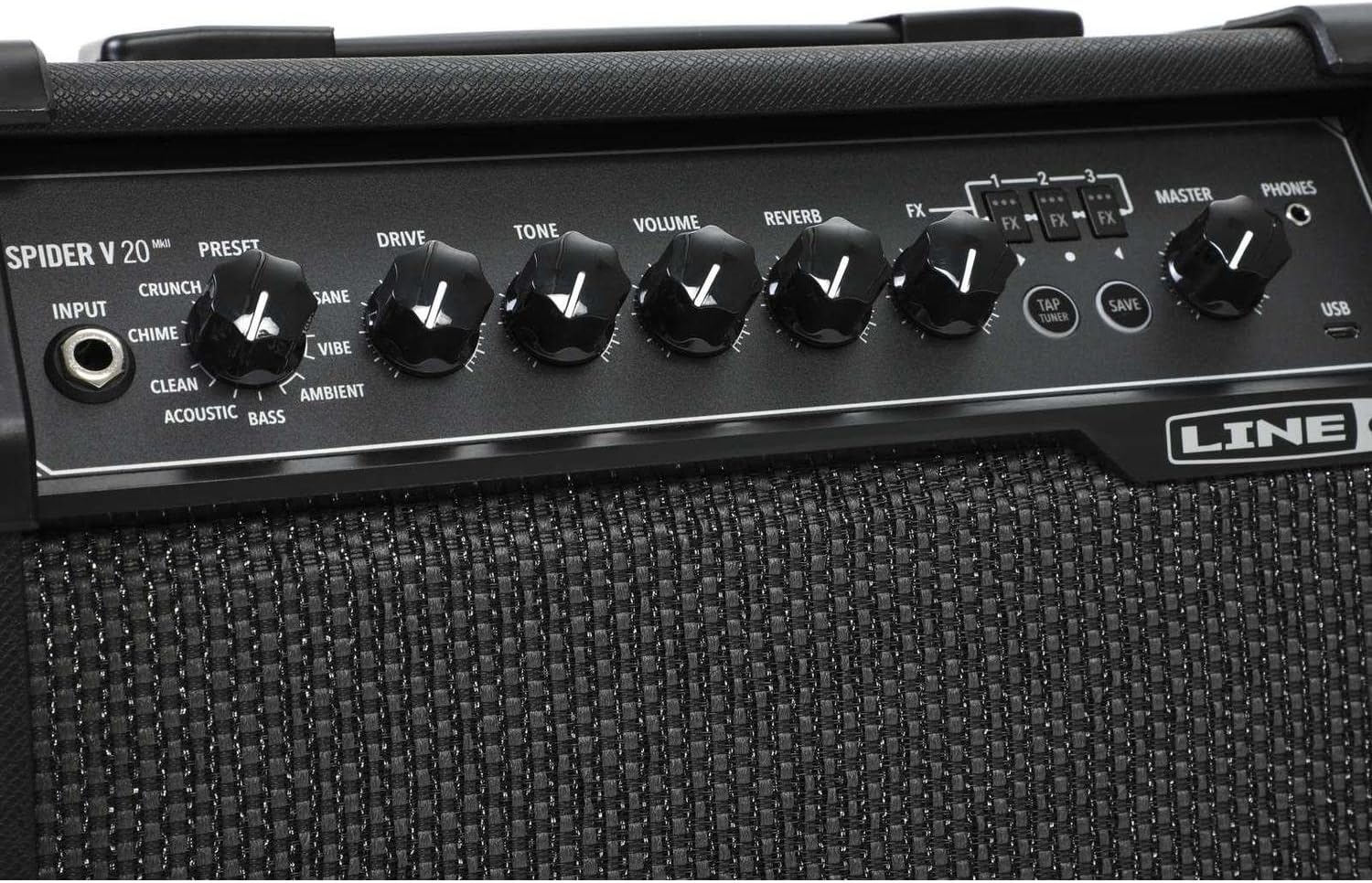 Line 6 Spider V 20 MkII Guitar Amplifier (Certified Refurbished)