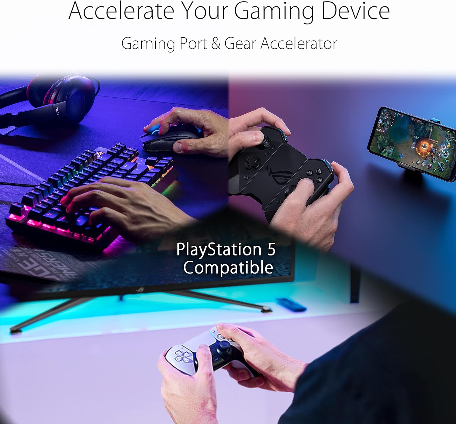 ASUS ROG Strix GS-AX3000 WiFi 6 Extendable Gaming Router, Gaming Port, Mobile Game Mode, Port Forwarding, VPN Fusion, Aura RGB, Subscription-free Network Security, Instant Guard, AiMesh Compatible (Certified Refurbished)