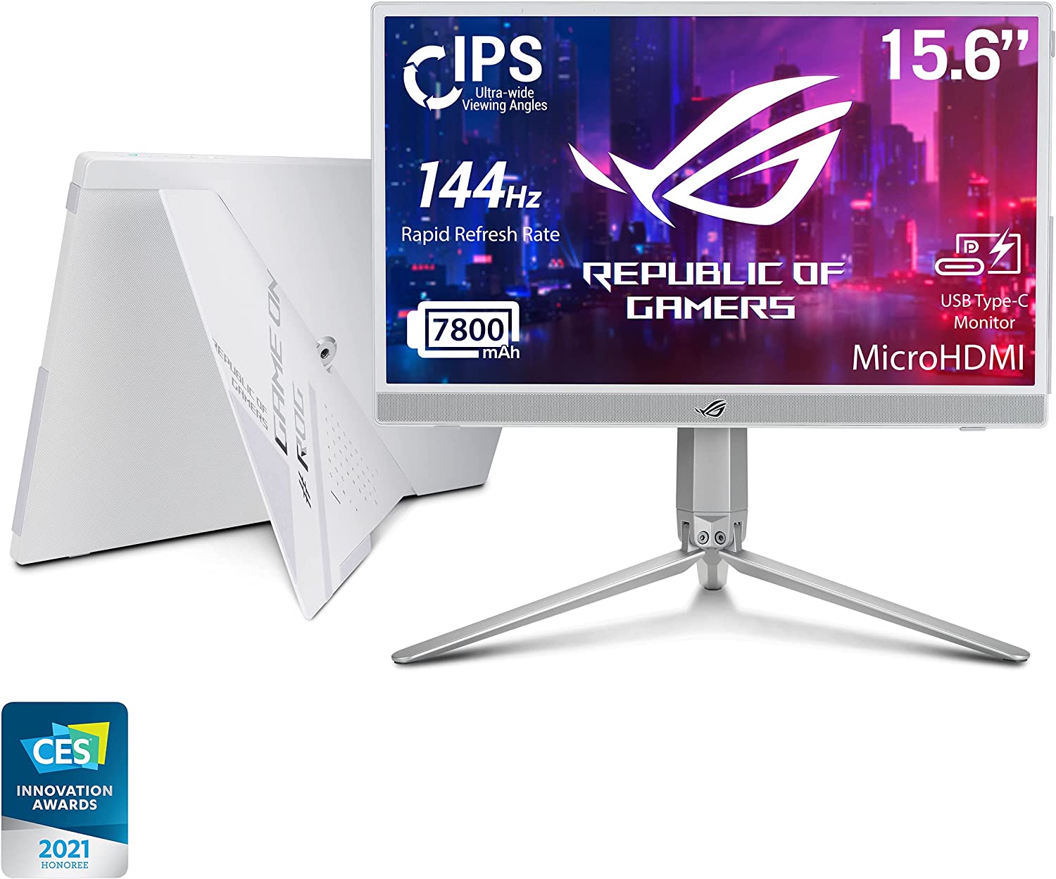 Asus ROG Strix XG16AHP-W Portable Gaming Monitor (Certified Refurbishe