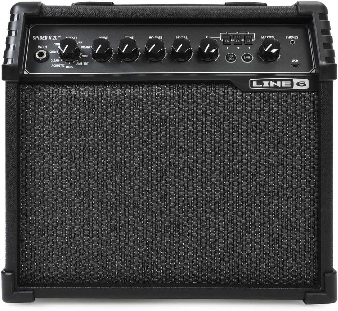 Line 6 Spider V 20 MkII Guitar Amplifier (Certified Refurbished)