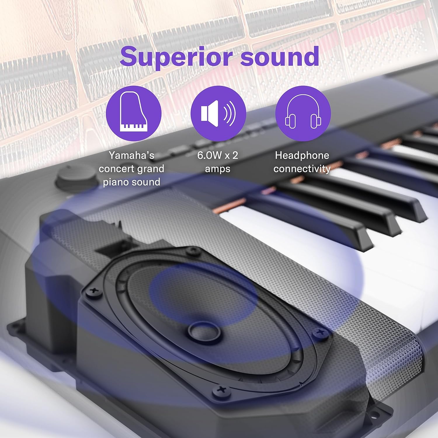 Yamaha Piaggero NP-15 61-Key Portable Piano (Certified Refurbished)