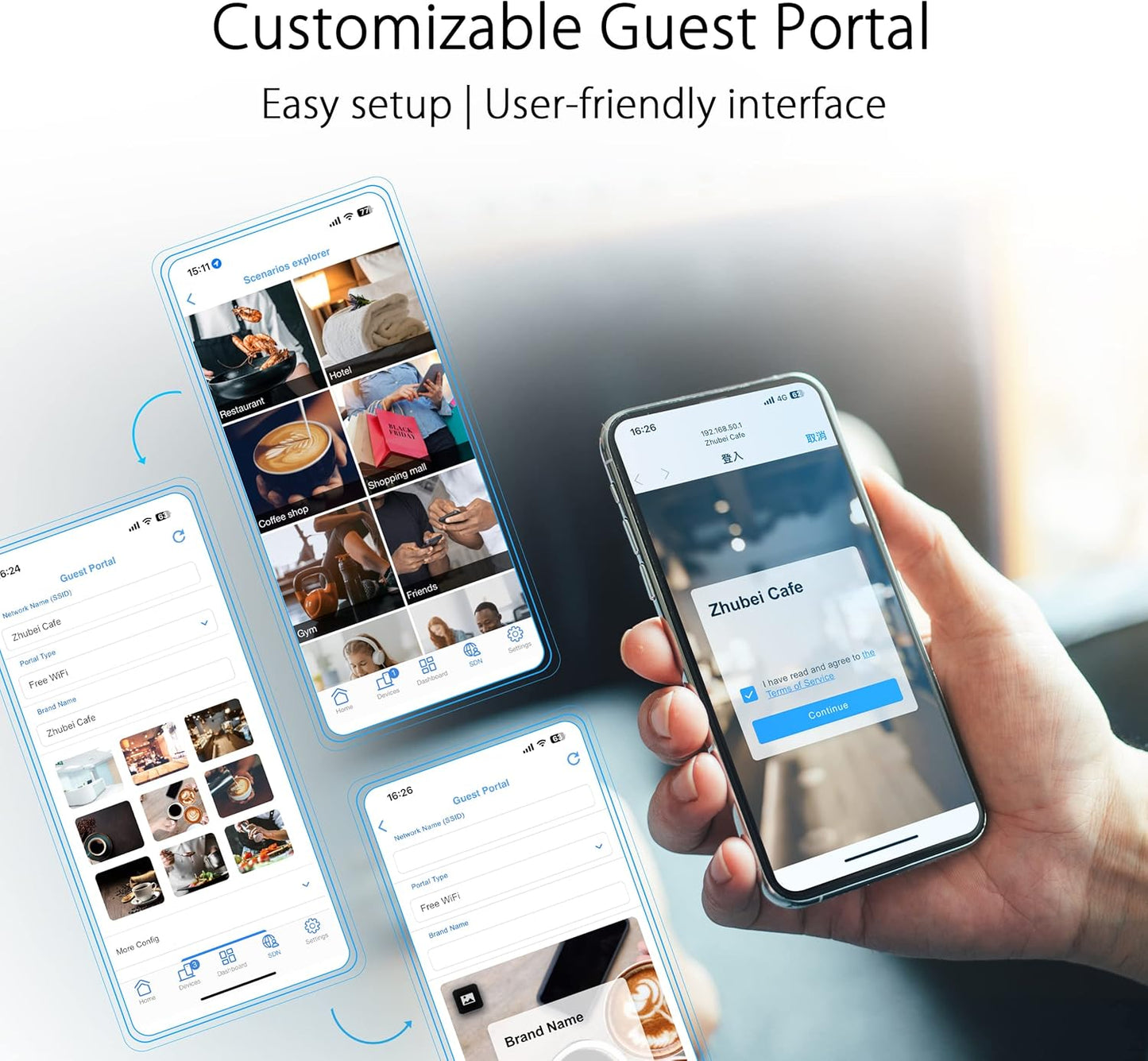 ASUS ExpertWiFi EBM68 AX7800 Tri-Band Business Mesh WiFi 6 System (2 Pack) - Custom Guest Portal & SDN, Easy Setup and Remote Management, Scalable with ExpertWiFi, AIMesh (Certified Refurbished)