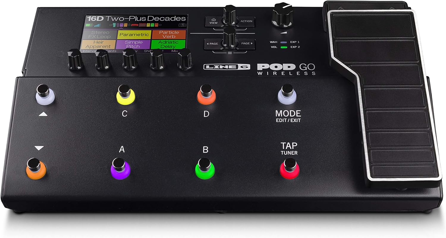 Line 6 POD Go Wireless Guitar Multi-Effects Processor & Amp (Certified Refurbished)