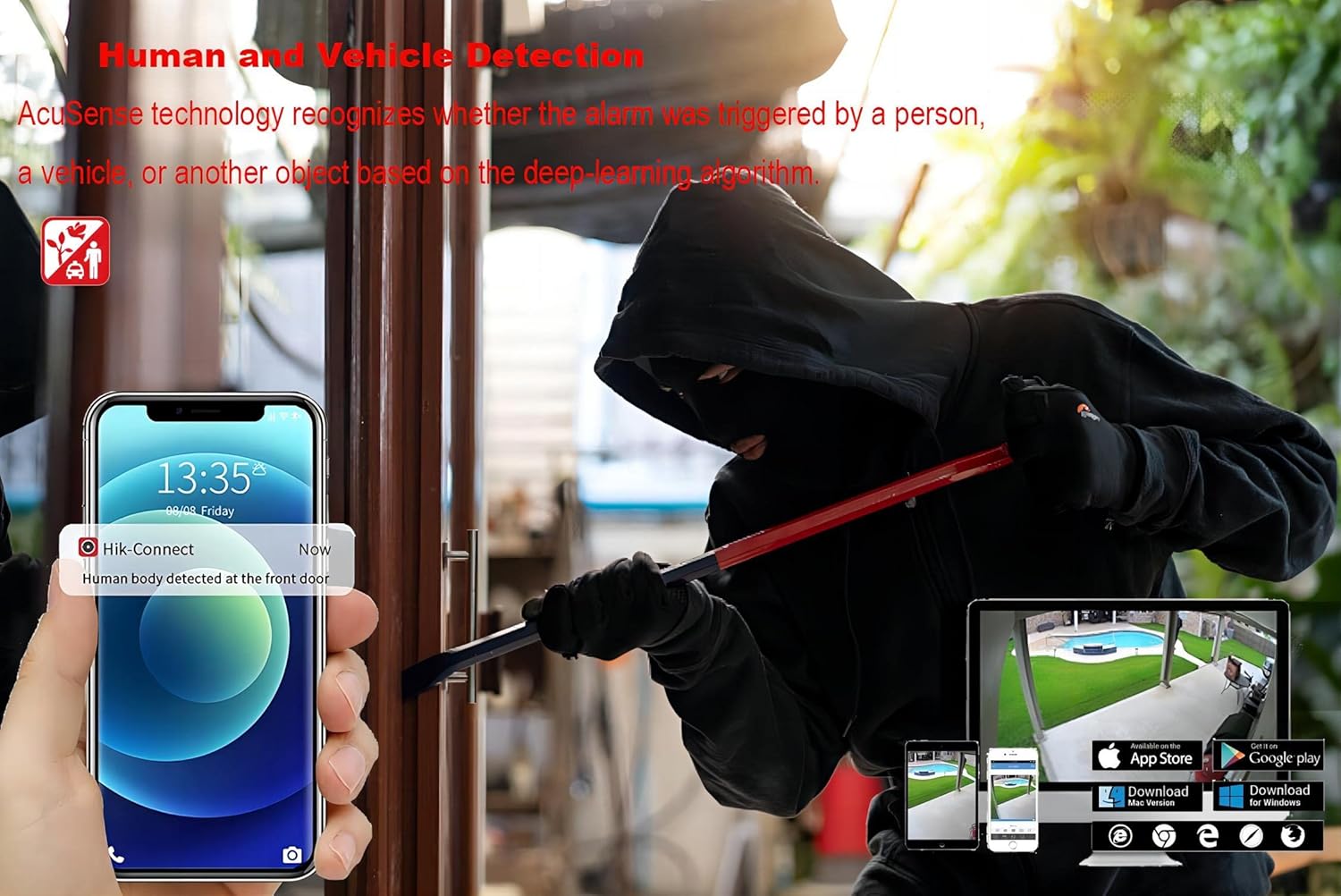 Hikvision DS-2CD2347G2-LU 4MP ColorVu Turret IP Camera (4mm Lens) (Certified Refurbished)