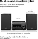 Denon D-M41SBK Bluetooth Wireless Music System (Certified Refurbished)