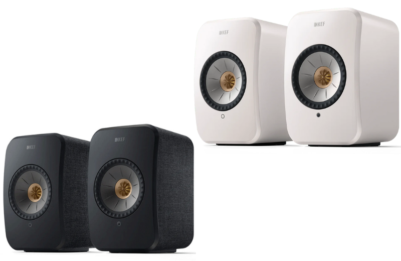 KEF LSX II Wireless HiFi Speaker System with Uni-Q Technology - Pair (Certified Refurbished)