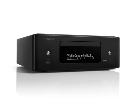 Denon CEOL RCD-N12DAB Mini all-in-one Hi-Fi system with CD player, radio, Powered by HEOS (Certified Refurbished)