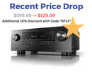 Denon AVR-S960H 8K Ultra HD 7.2 Channel A/V Receiver (Certified Refurbished)
