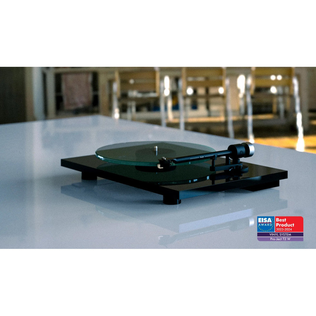 Pro-Ject T2 W Turntable with Sumiko Rainer (Certified Refurbished)