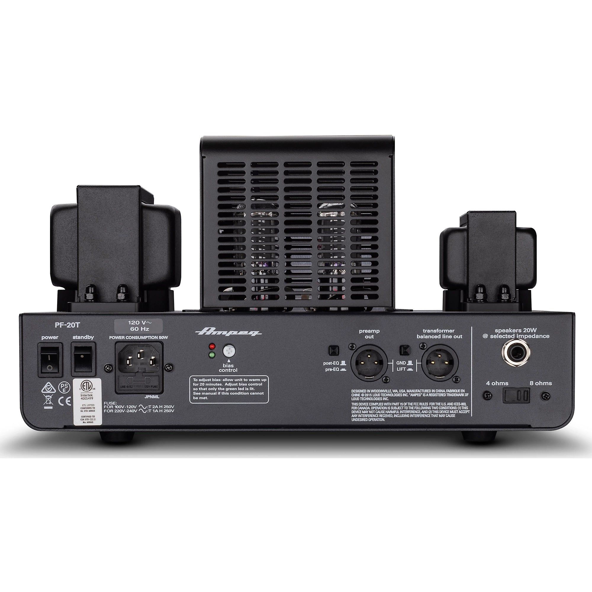 Ampeg Portaflex PF-20T Bass Amplifier Head (Certified Refurbished)