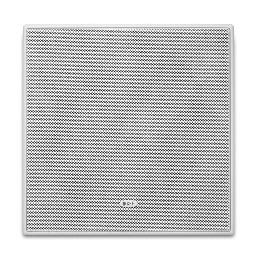 KEF Ci200QS Square In-Ceiling Speaker (Certified Refurbished)