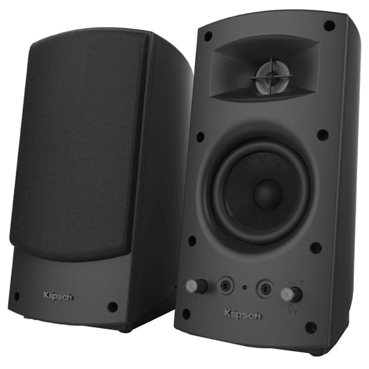 Klipsch Pro Media 2.0 Desktop Computer Speakers (Certified Refurbished)