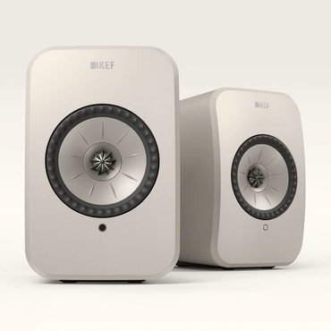 KEF LSX II LT True Wireless Powered Bookshelf Speaker System (Certified Refurbished)