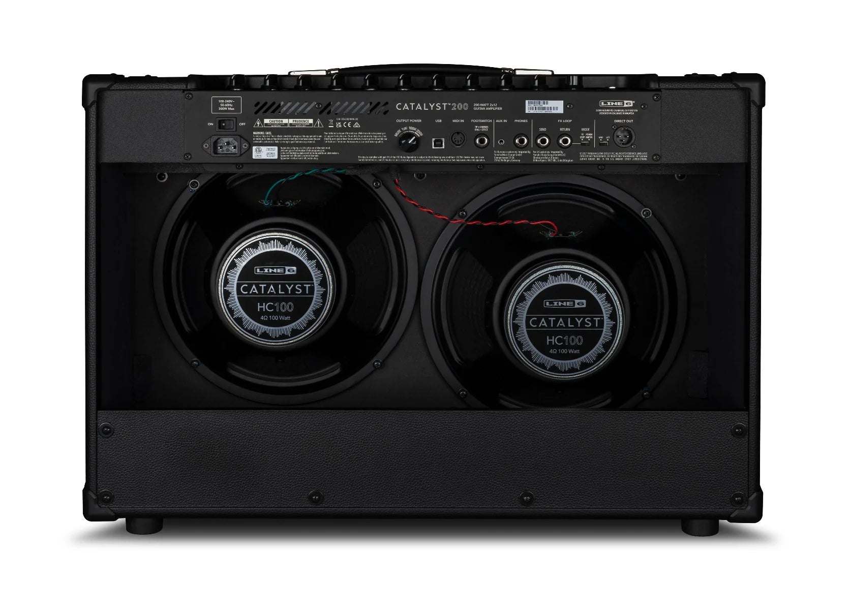 Line 6 Catalyst 200 Guitar Amp 200-Watt 2x12 Guitar Amp (Certified Refurbished)