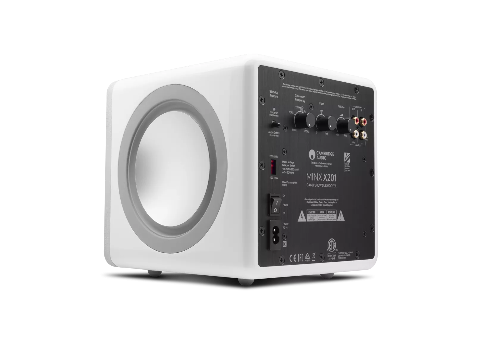 Cambridge Audio MINX X201 Subwoofer (Certified Refurbished)