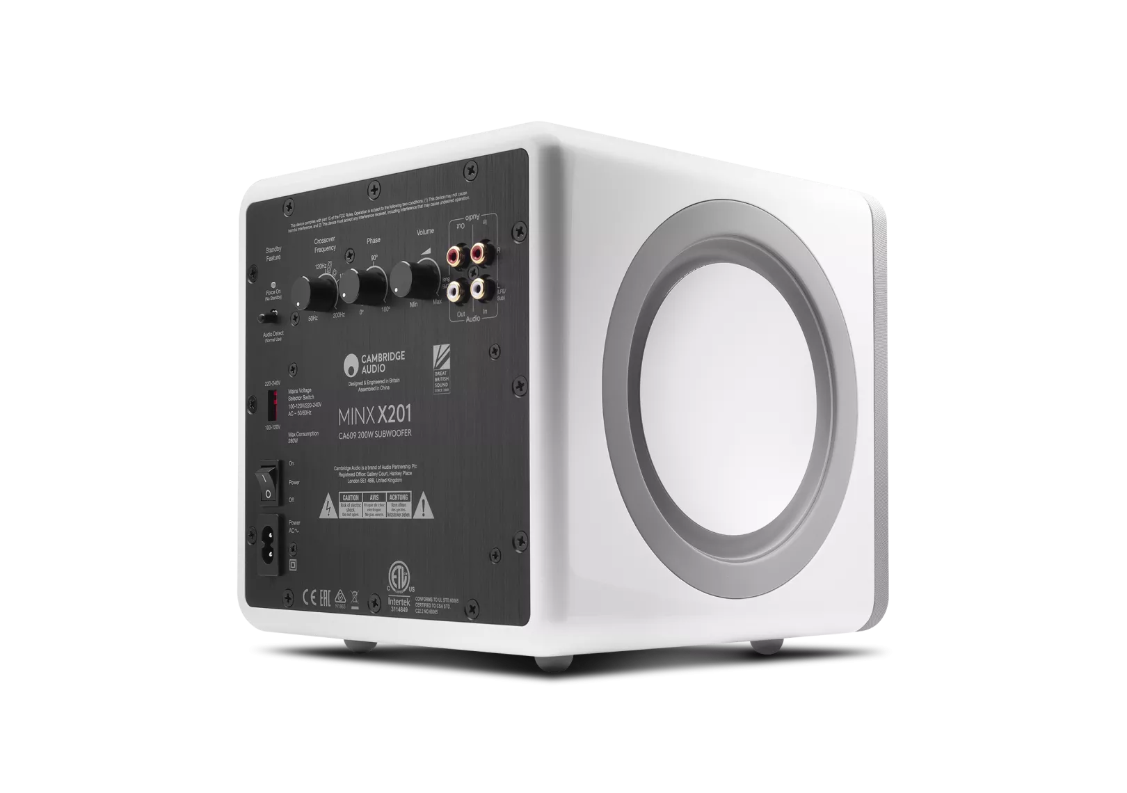 Cambridge Audio MINX X201 Subwoofer (Certified Refurbished)