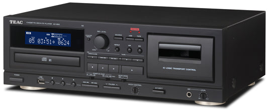 TEAC AD-850-SE Cassette Deck CD Player (Certified Refurbished)
