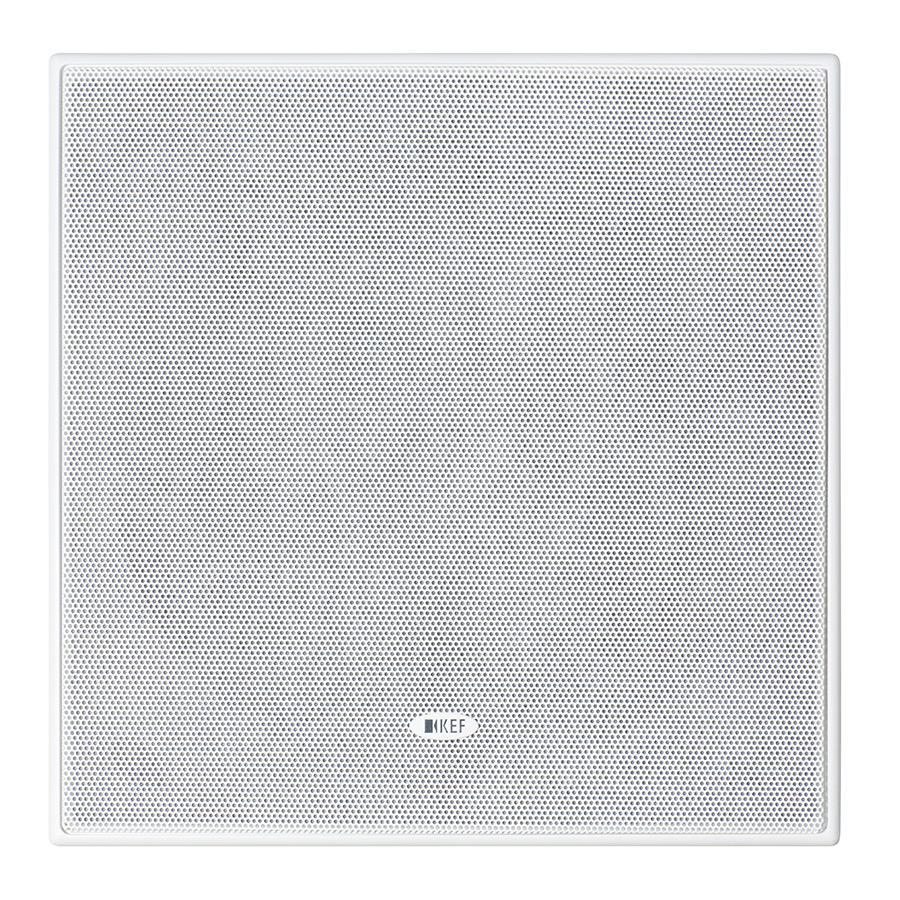 KEF Ci200QSb-THX In-Wall Subwoofer (Certified Refurbished)