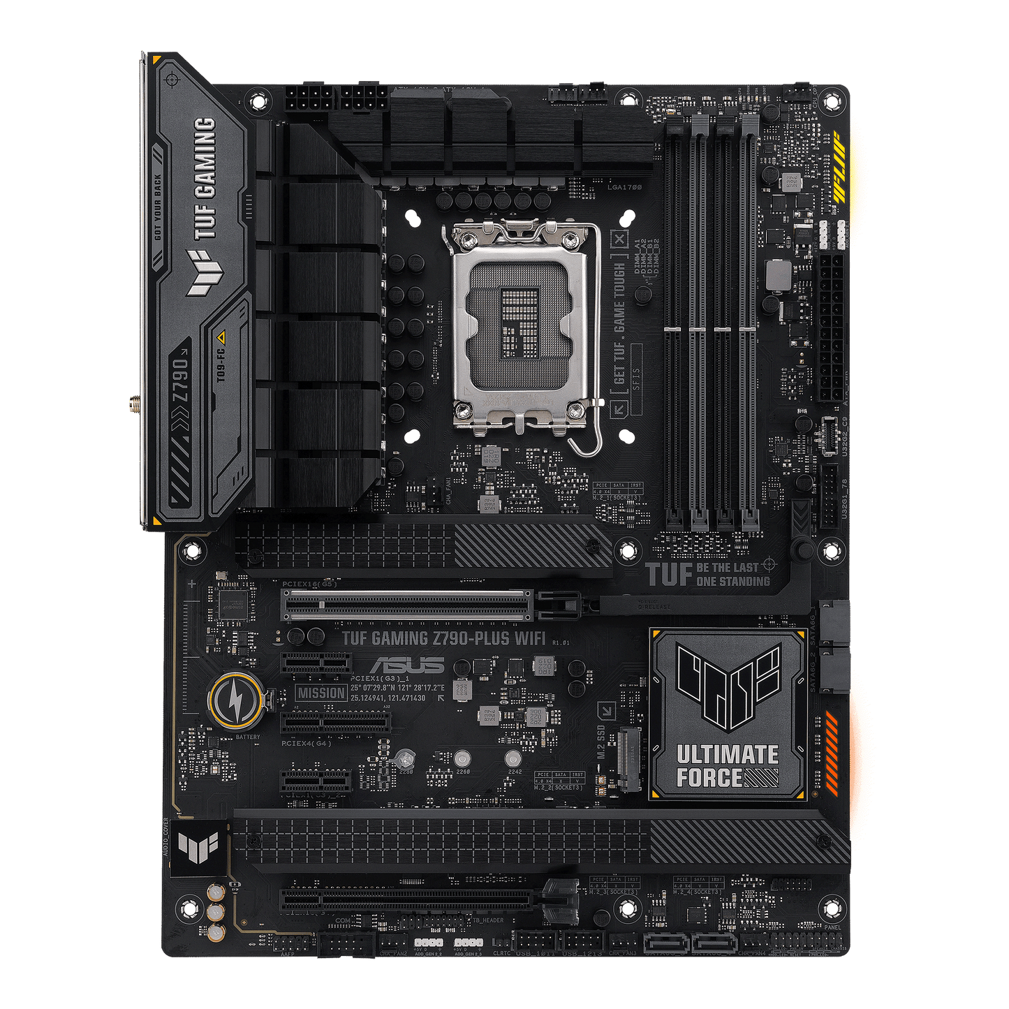 ASUS TUF Gaming Z790-Plus WiFi LGA 1700(Intel 12th&13th Gen) ATX Motherboard(PCIe 5.0,4xM.2 Slots,16+1 DrMOS,WiFi 6,2.5Gb LAN,Front USB 3.2 Gen 2 Type-C,Thunderbolt 4(USB4),Aura RGB) (Certified Refurbished)