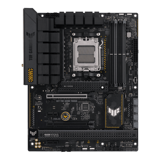 ASUS TUF Gaming B650-PLUS WiFi AMD B650 AM5 Ryzen Desktop 9000 8000 and 7000 ATX Motherboard, 14 Power Stages, PCIe 5.0 M.2, DDR5 Memory, WiFi 6 and 2.5 Gb Ethernet, USB4 Support Aura Sync (Certified Refurbished)