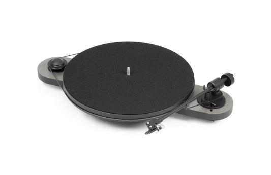 Pro-Ject Elemental Black/Silver Turntable (Certified Refurbished)