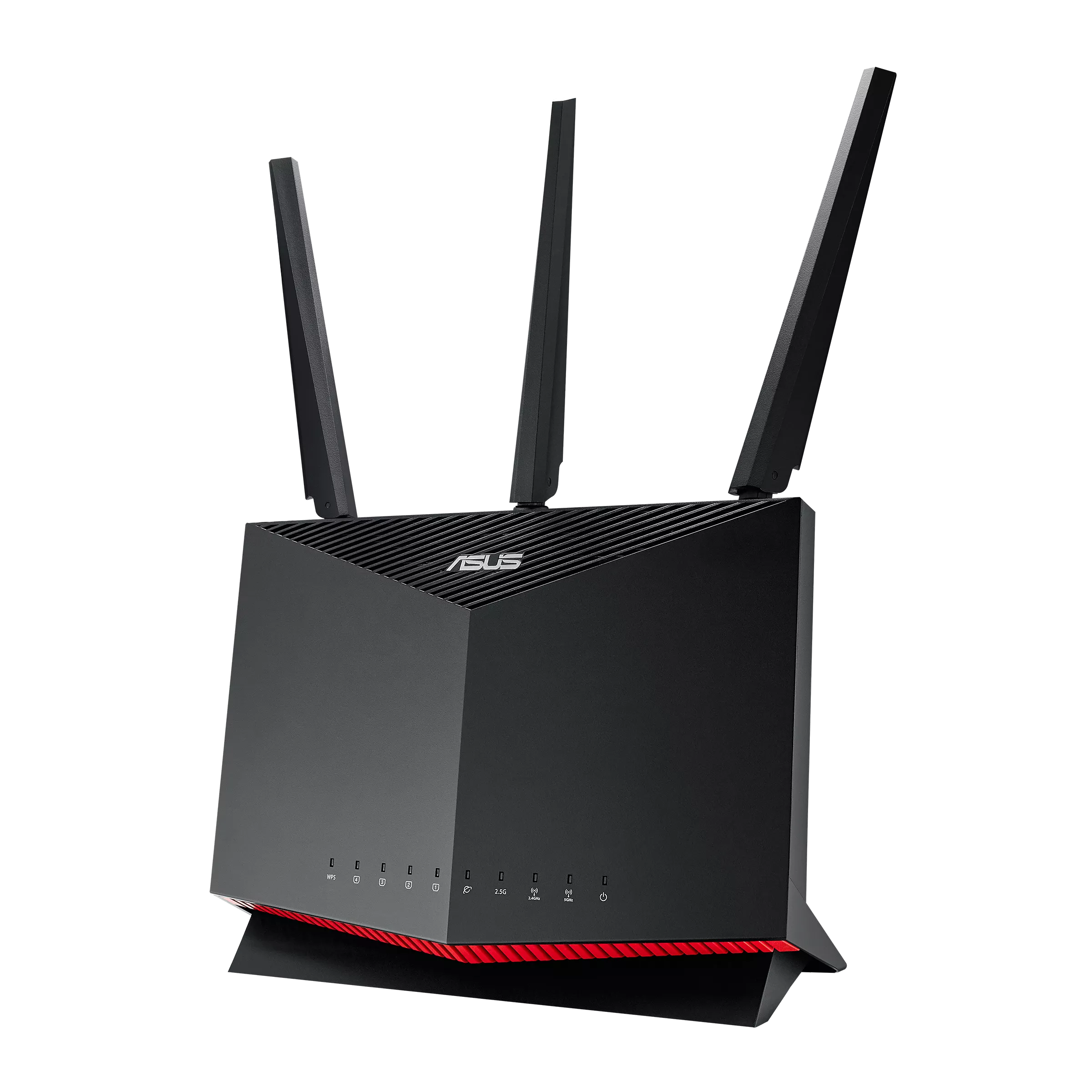 ASUS RT-AX86U (AX5700) Dual Band WiFi 6 Extendable Gaming Router, 2.5G Port, Gaming Port, Mobile Game Mode, Port Forwarding, Subscription-Free Network Security, Instant Guard, VPN, AiMesh Compatible (Certified Refurbished)