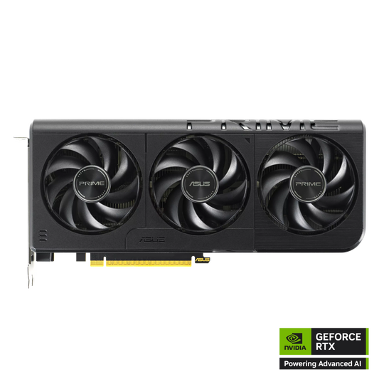 ASUS Prime GeForce RTX 5060 8GB GDDR7 Gaming Graphics Card (Nvidia GeForce RTX5060 DLSS 4, 2.5-Slot Design, PCIe 5.0, 3X DisplayPort 2.1b, 1x HDMI 2.1b) (Certified Refurbished)