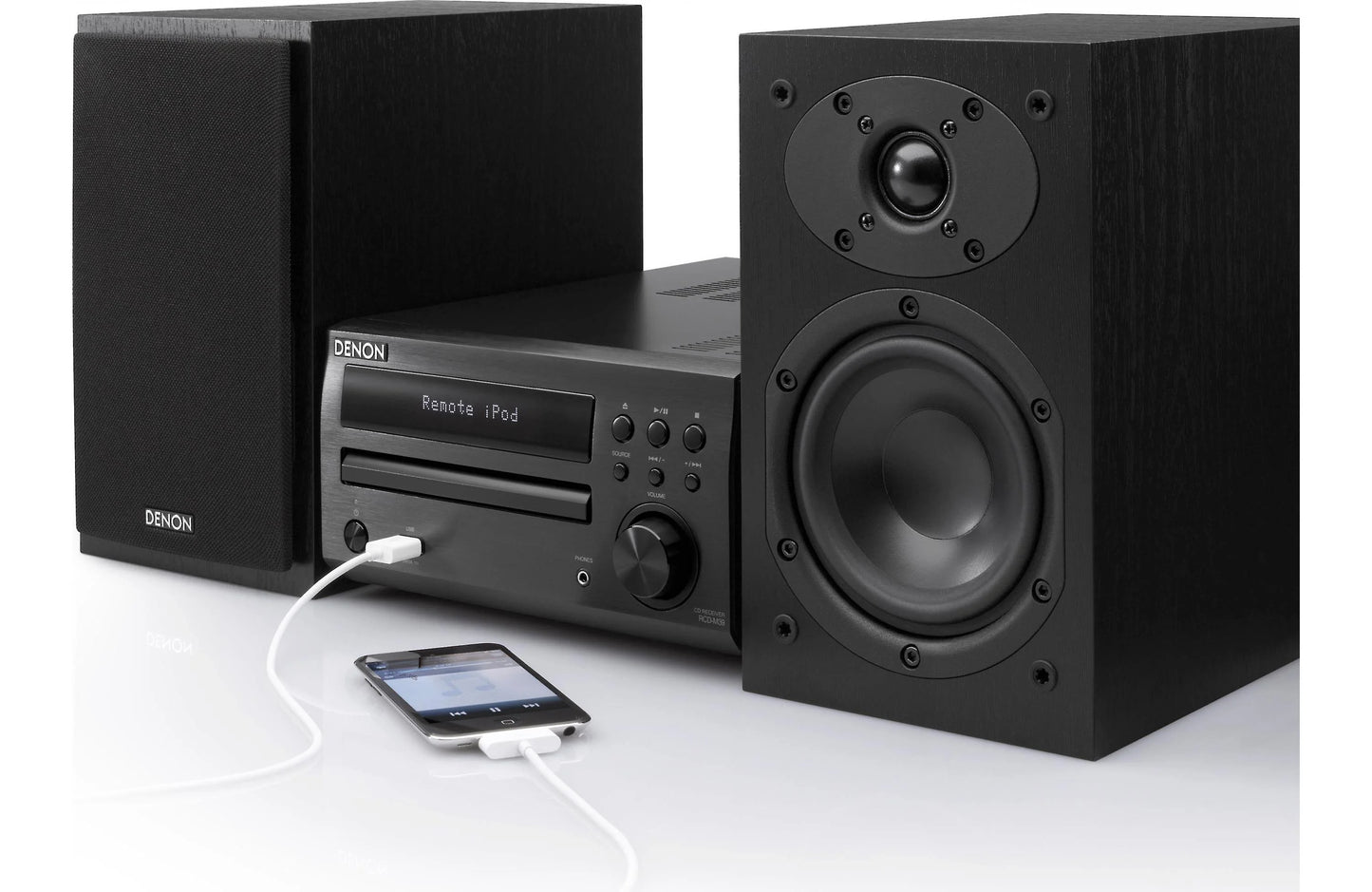 Denon D-M41 Mini HiFi System with CD, Bluetooth and FM Tuner (Refurbished)