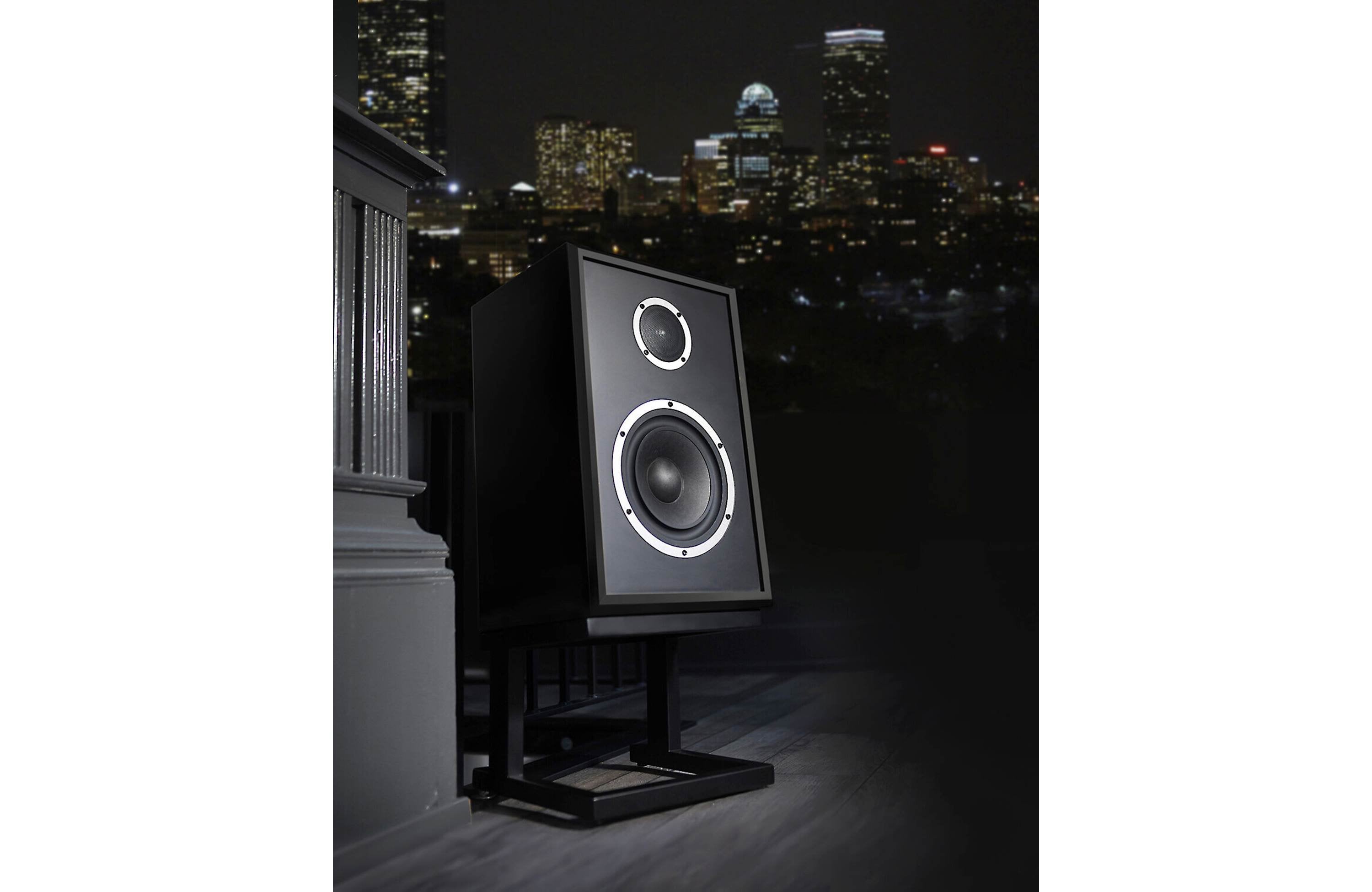 KLH Model Three Vintage-styled Speaker and Matching Stand - Single (Refurbished)