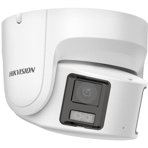 Hikvision DS-2CD2387G2P-LSU/SL 8MP ColorVu Turret Camera with Mic, Speaker & Strobe (4mm) (Certified Refurbished)