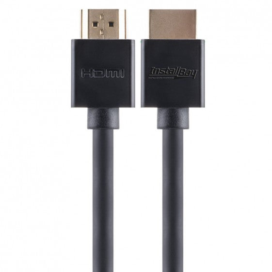 InstallBay 18 GBPS 4K 60 FPS 4:4:4 Chroma 1.8 M (6ft) HDMI Cable - Single