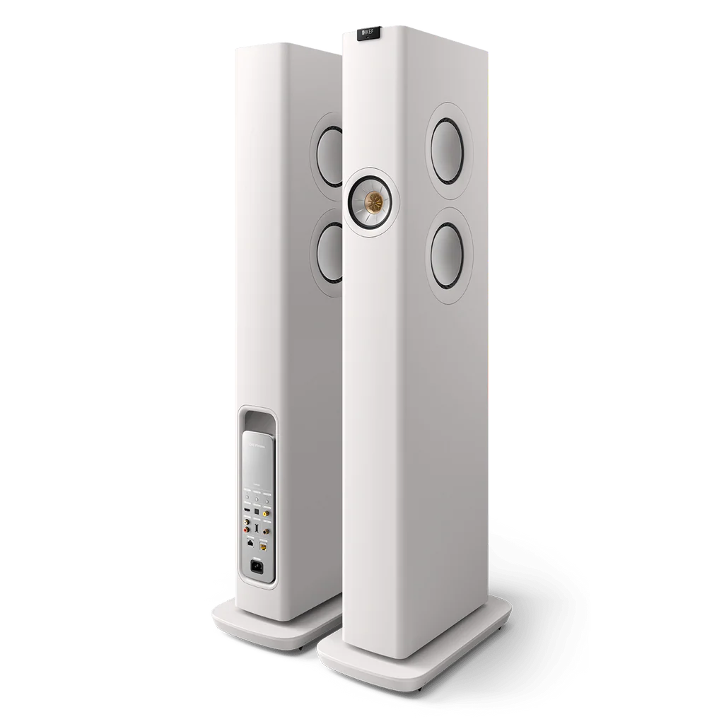 KEF LS60W Wireless HiFi Floor Standing Speakers - Pair (Certified Refurbished)