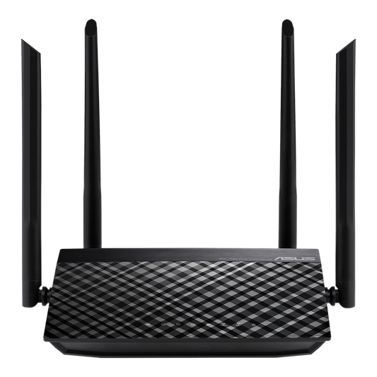 Asus RT-AC1200 V2 Dual-Band Wi-Fi Router with Four Antennas and Parental Control (Certified Refurbished)
