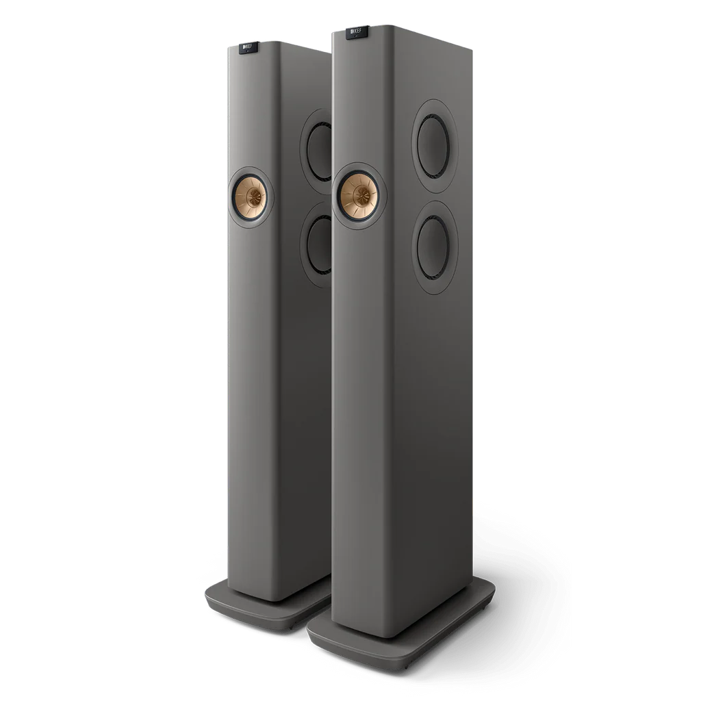 KEF L60W Wireless HiFi Floor Standing Speakers - Pair (Certified Refurbished)