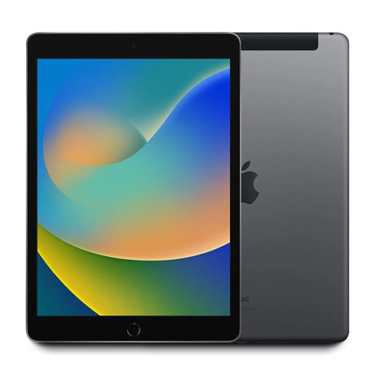 Apple iPad 9th Generation (Wi-Fi + Cellular - Unlocked) - Refurbished