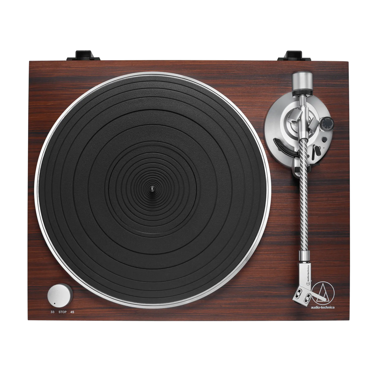 Audio-Technica AT-LPW50BT-RW Manual Belt-Drive Turntable (Certified Refurbished)