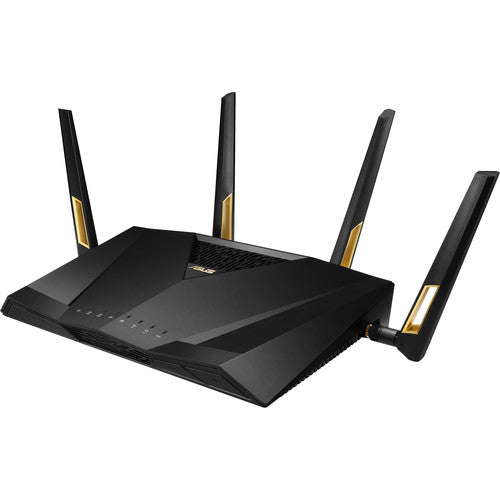 ASUS RT-AX88U Quad-Core Wireless Dual Band WiFi Adaptive QoS AX6000 Router (Certified Refurbished)