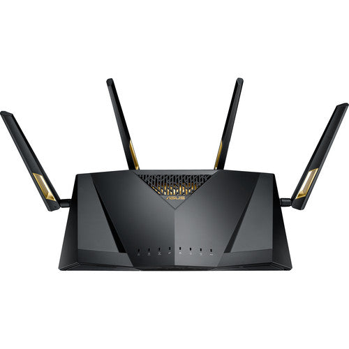 ASUS RT-AX88U Quad-Core Wireless Dual Band WiFi Adaptive QoS AX6000 Router (Certified Refurbished)