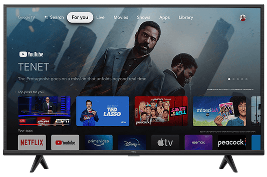 TCL 4-Series 50" 4K UHD HDR LED Smart Google TV - 50S446-CA (Certified Refurbished)