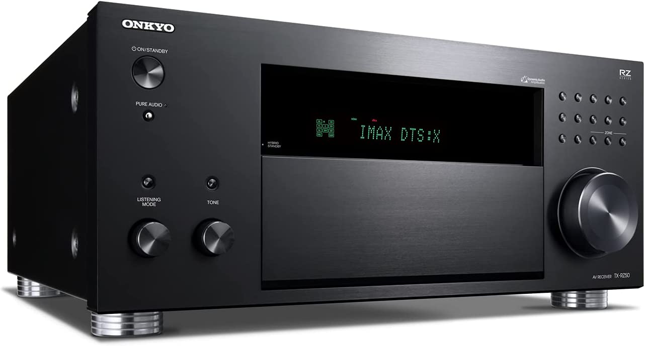 Onkyo TX-RZ50 9.2 Channel 8K HDR Network AV Receiver (Certified Refurbished)