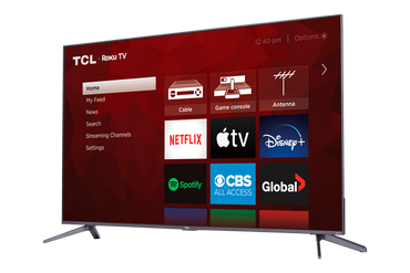 TCL 5-Series 65" 4K UHD HDR QLED Roku OS Smart TV - 65S535-CA (Certified Refurbished)