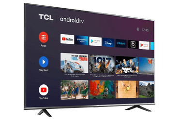 TCL 55" CLASS 4-SERIES 4K UHD HDR LED SMART ANDROID TV - 55S434-CA (Certified Refurbished)