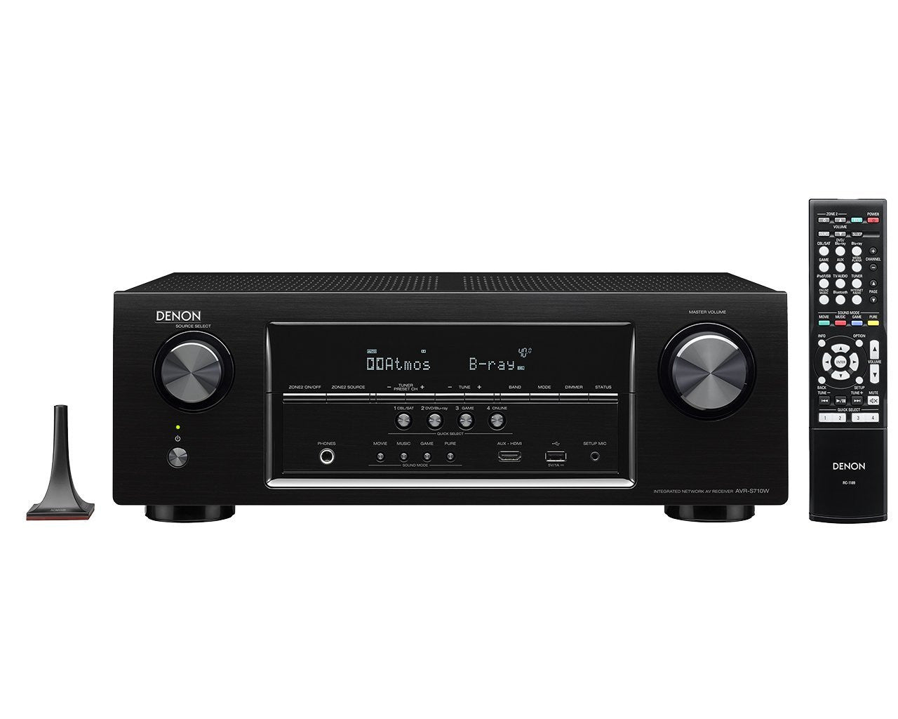 DENON AVR-S710W 7.2 Channel A/V Receiver (Refurbished)