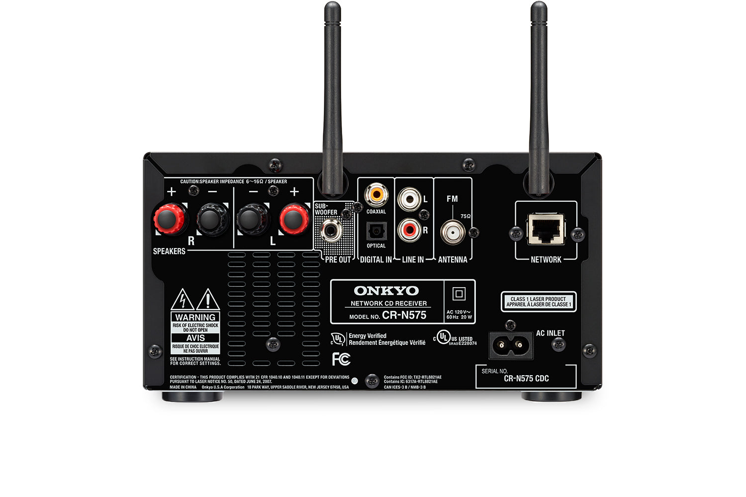 Onkyo CS-N575 Back